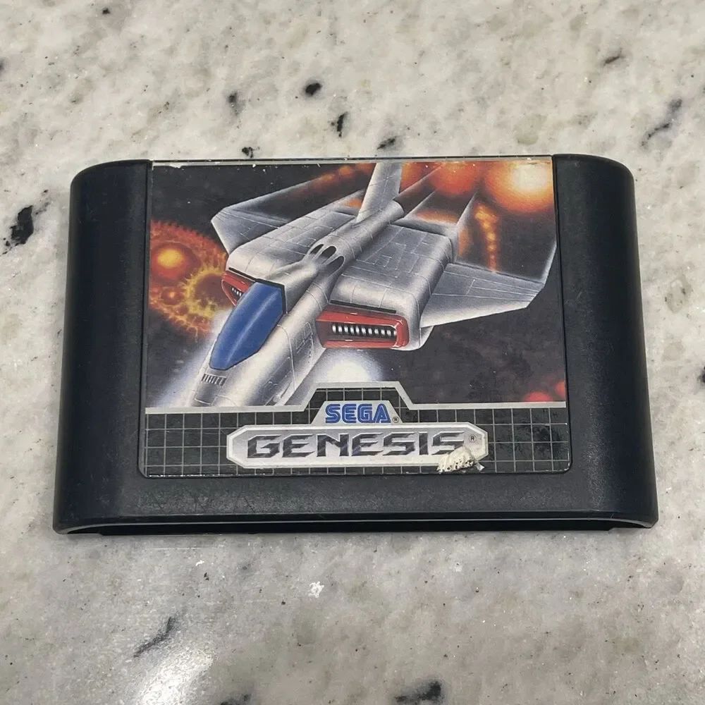 Thunder Force II 2 (Sega Genesis, 1989) Authentic Cartridge Tested Working